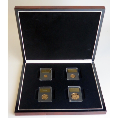 1400 - A Cased 2018 Double Sovereign _ Dover Straight, Sovereign _ Somme, Half Sovereign _ Loos and Quarter... 