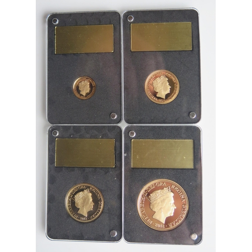 1400 - A Cased 2018 Double Sovereign _ Dover Straight, Sovereign _ Somme, Half Sovereign _ Loos and Quarter... 