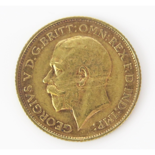 1472 - A George V 1911 Gold Half Sovereign