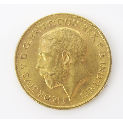 1474 - A George V 1912 Gold Half Sovereign