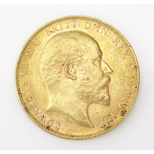 1476 - An Edward VII 1903 Gold Sovereign