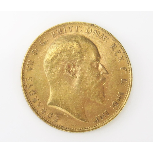 1478 - An Edward VII 1910 Gold Sovereign