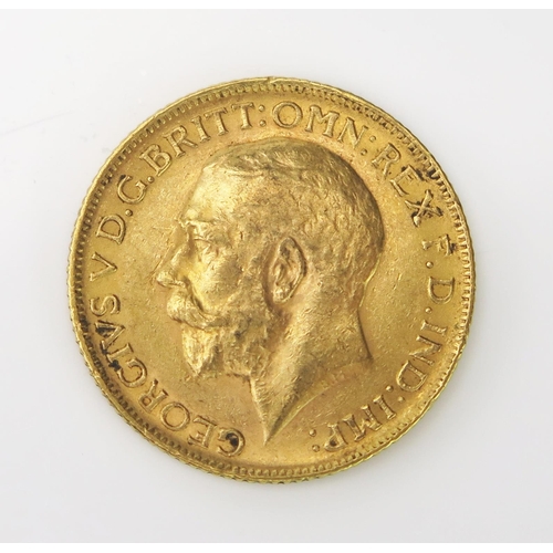 1479B - A George V 1912 Gold Sovereign