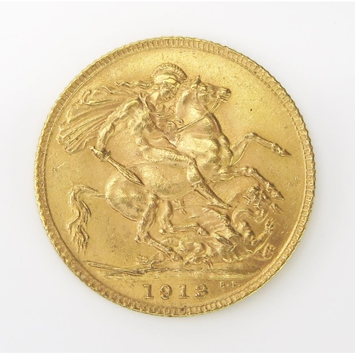 1479C - A George V 1913 Gold Sovereign