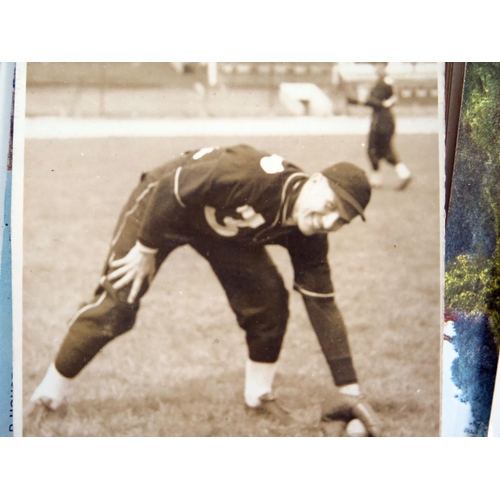 1615 - A Selection of Postcards including a 1930's photographic card possibly depicting the baseball player... 