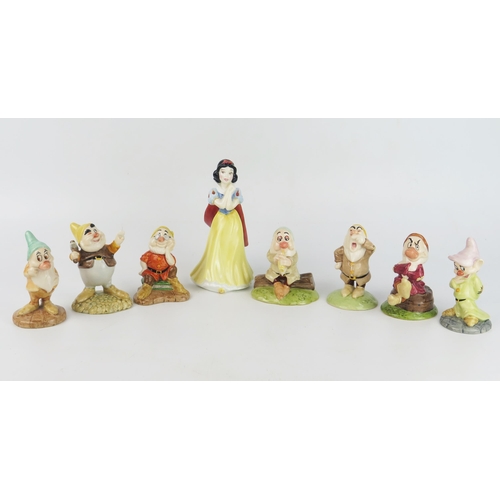 1667 - Royal Doulton, a set of 'Snow White and  the Seven Dwarfs' figurines. (8).