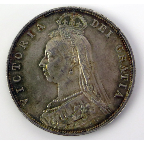 1430B - A Victoria 1889 Half Crown