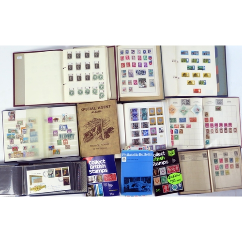 1469C - A Collection of GB and World Stamps arranged in various albums