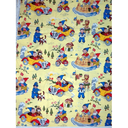 1525 - A section of Noddy and Big Ears printed material, 270cm x 120cm