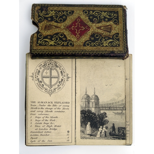 1616 - London Almanack for the year 1857, 6x3.5cm