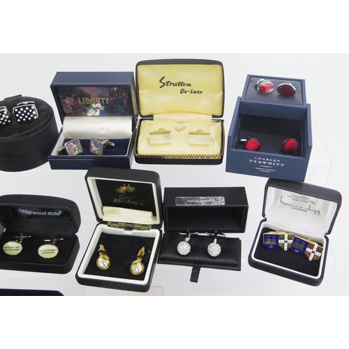 215 - A Selection of Cufflinks including Liberty