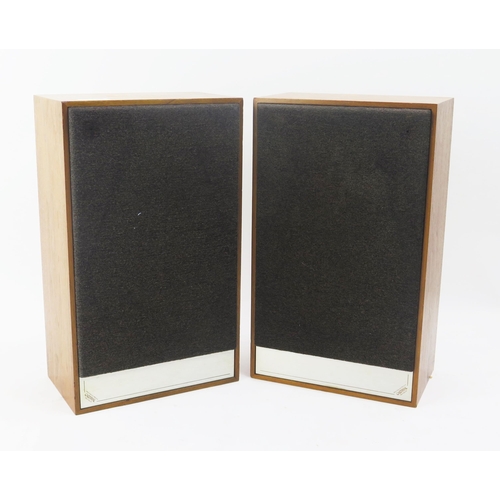 1120 - Mordaunt-Short Ltd, a pair of Carnival Series 2 stereo speakers, 40cm high.