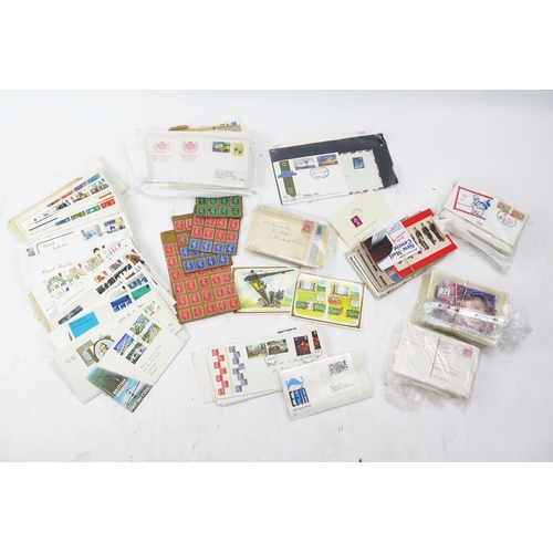 1467 - A Selection of 1st Day Stamp Covers, stamp postcards, etc.