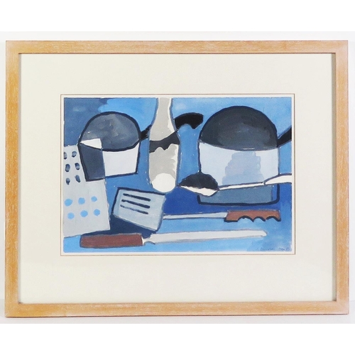 1067 - Adrian Campbell, Dec. 83, still life, mixed media, 40.5x27cm, framed & glazed

Provenance _ see lot ... 