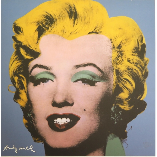 3000 - Andy Warhol - Marilyn Monroe, Limited Edition Art Print, No. 1850/2400, Holographic verification of ... 