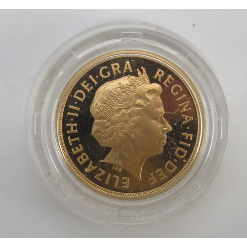 221 - * An Elizabeth II 2004 Gold Sovereign in Royal Mint box. 18% premium _ no VAT