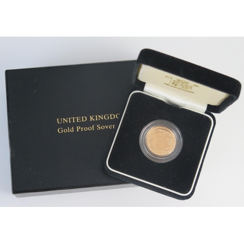 222 - * An Elizabeth II 2005 Gold Sovereign in Royal Mint box. 18% premium _ no VAT