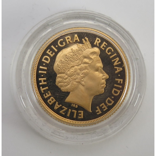 222 - * An Elizabeth II 2005 Gold Sovereign in Royal Mint box. 18% premium _ no VAT