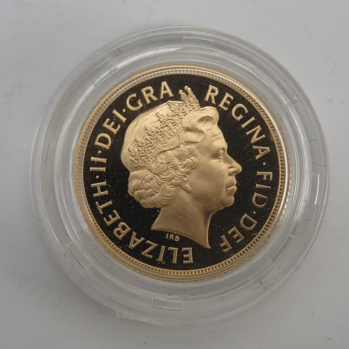 223 - * An Elizabeth II 1998 Gold Proof Sovereign in original Royal Mint presentation case with COA no. 64... 