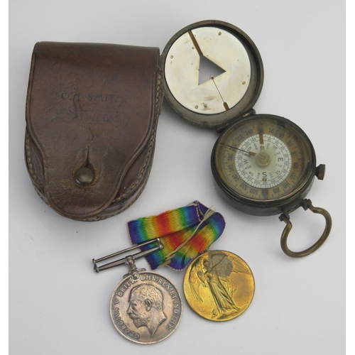 316 - A World War I pair to 62952. Cpl. F. Weeks. R. A. includes War Medal and Victory Medal, together wit... 