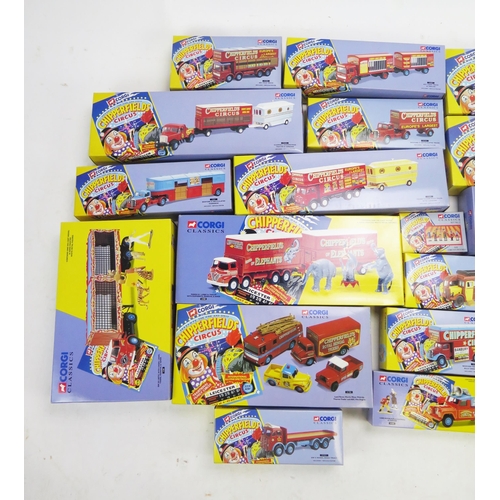 1002 - Large Collection of Corgi Classics Chipperfields including 31902, 11201. 14201, 97885, 31703, 31901 ... 