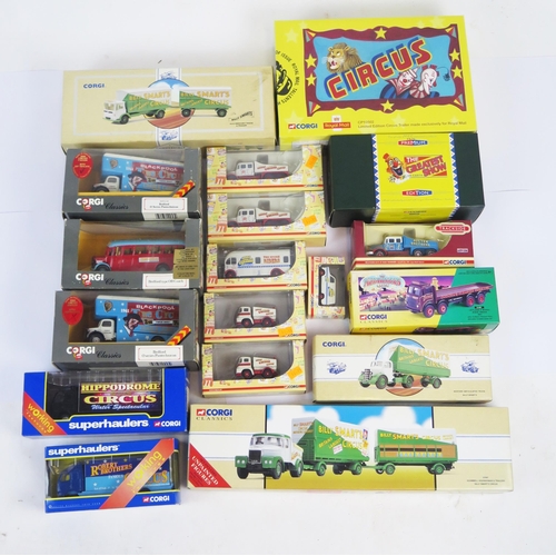 1005 - Corgi Circus Related Vehicles Collection including Trackside Gerry Cottle's Circus, Billy Smart's Ci... 