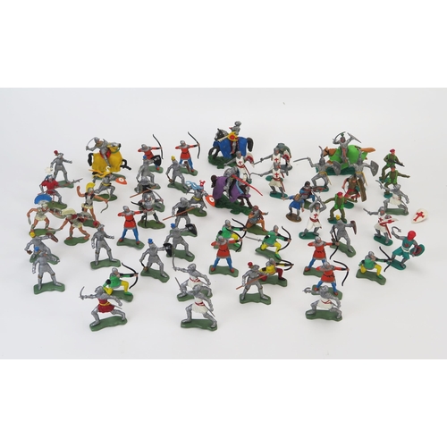 1019 - Britains and Timpo Toys Knights including Swoppet, 