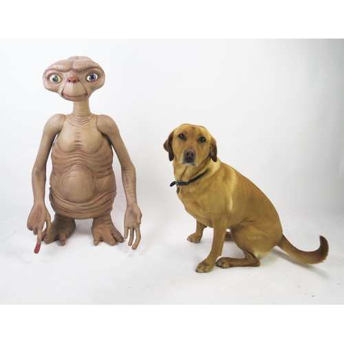 1031 - Life Size Model of E.T. THE EXTRA TERRESTIAL by NECA Reel Toys (copyright 2013) Replica Stunt Puppet... 