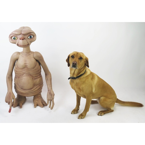 1031 - Life Size Model of E.T. THE EXTRA TERRESTIAL by NECA Reel Toys (copyright 2013) Replica Stunt Puppet... 