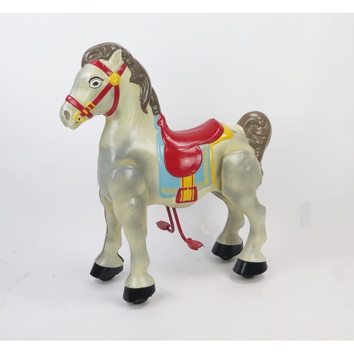 1035 - Mobo Ride-On Metal Horse (restored), 29