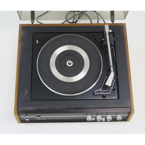 1065 - Hacker Centurion Mk II high fidelity unit with Garrard SP 25 Mk III Turntable / Deck