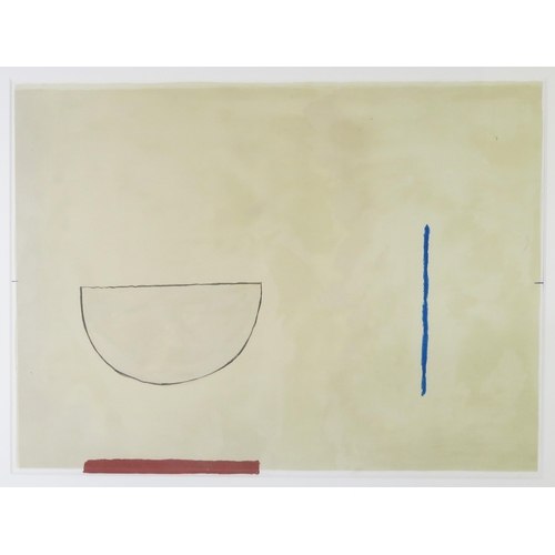 1112 - William Scott RA (1913 - 1989) renowned British abstract artist whose peers included the artists Rot... 