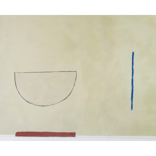 1112 - William Scott RA (1913 - 1989) renowned British abstract artist whose peers included the artists Rot... 