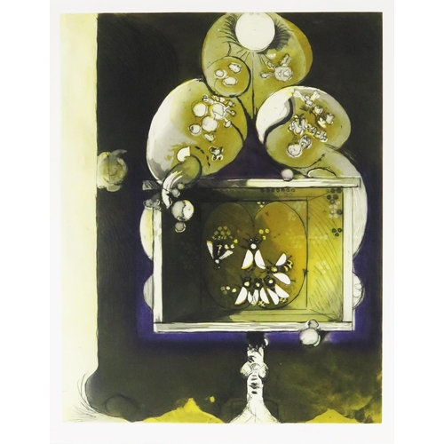 1123 - Graham Sutherland (1903 -1980) prolific abstract and portrait artist, from the series 'The Bees'- 'F... 