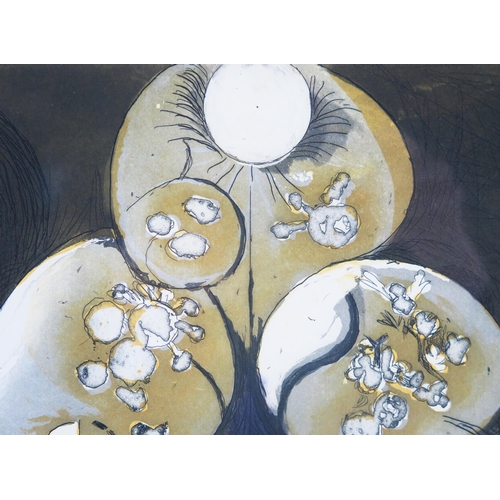 1123 - Graham Sutherland (1903 -1980) prolific abstract and portrait artist, from the series 'The Bees'- 'F... 