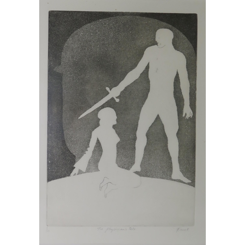 1130 - Dame Elisabeth Frink RA (1930 - 1993) Sculptor and Printmaker 'The Physician's Tale' 1972 from the C... 