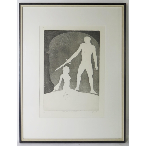 1130 - Dame Elisabeth Frink RA (1930 - 1993) Sculptor and Printmaker 'The Physician's Tale' 1972 from the C... 