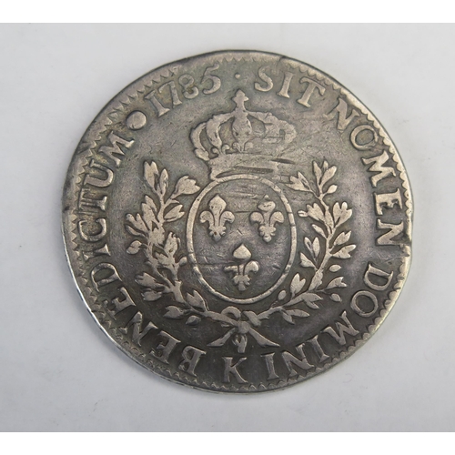 803 - France 1785.K Ecu