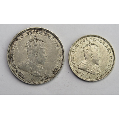 809 - Australian higher grade 1910 shilling and sixpence