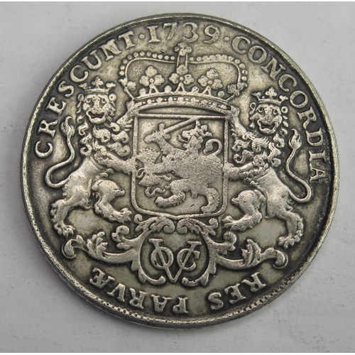 822 - Netherland Dutch East Indies 1739 Ducaton