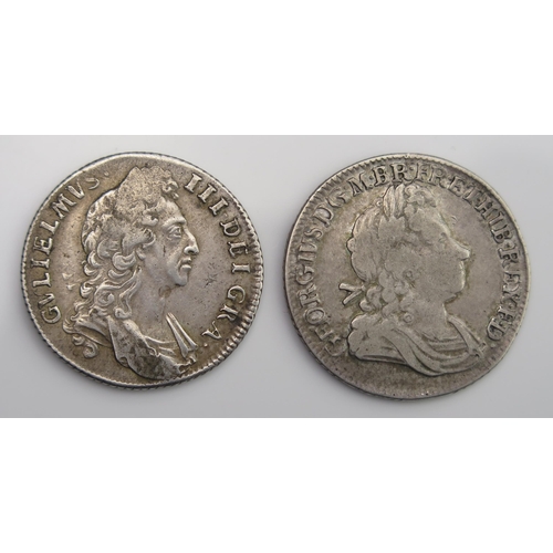 863 - 1696 shilling and 1723 SSC shilling