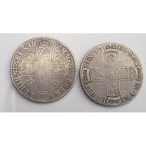 871 - Charles II 1662 with William III 1700 Crown