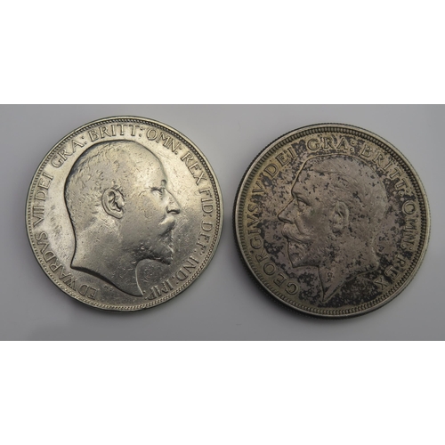 874 - 1927 Wreath Crown with 1902 Crown