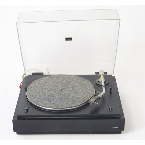 1077 - Sonab 85S Semi-Automatic Turntable (needs new plug)