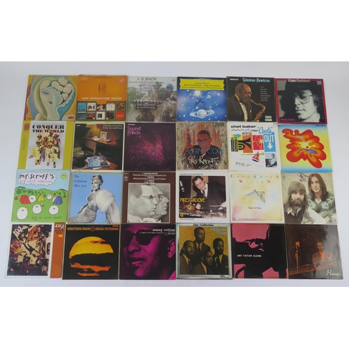 1083 - Selection of assorted 33 rpm LPs various artists including Elvis, Pearl, John Martyn, Van Morrison E... 