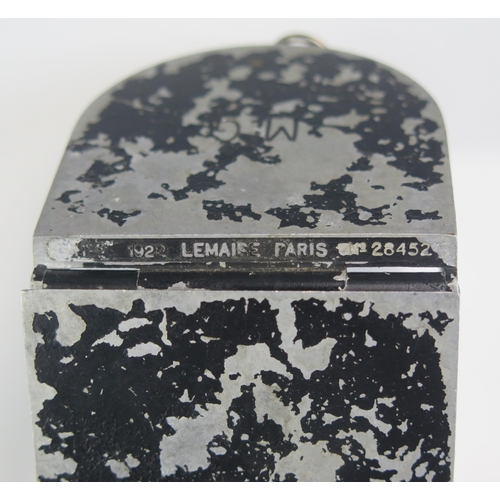 1202E - A hand held pocket compass by Lemaire, Paris, No 28452