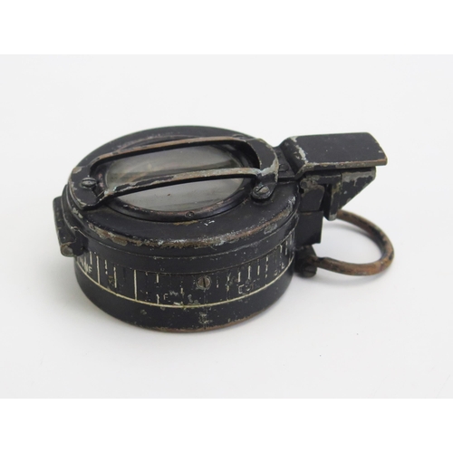 1232 - A World War Two British army issue Mk III marching compass.