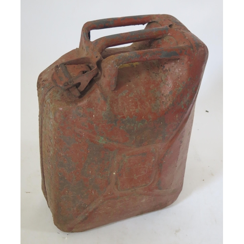 1245C - A metal Jerry can.