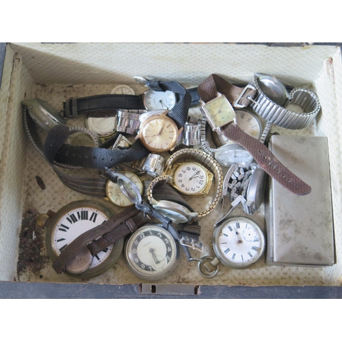 442 - A Box of Watches. All A/F