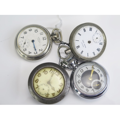 452 - Four Pocket Watches, A/F